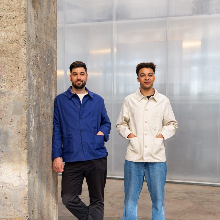 Max Leroy and Frank Witte, co-founders of Euromentum, in Nantes.